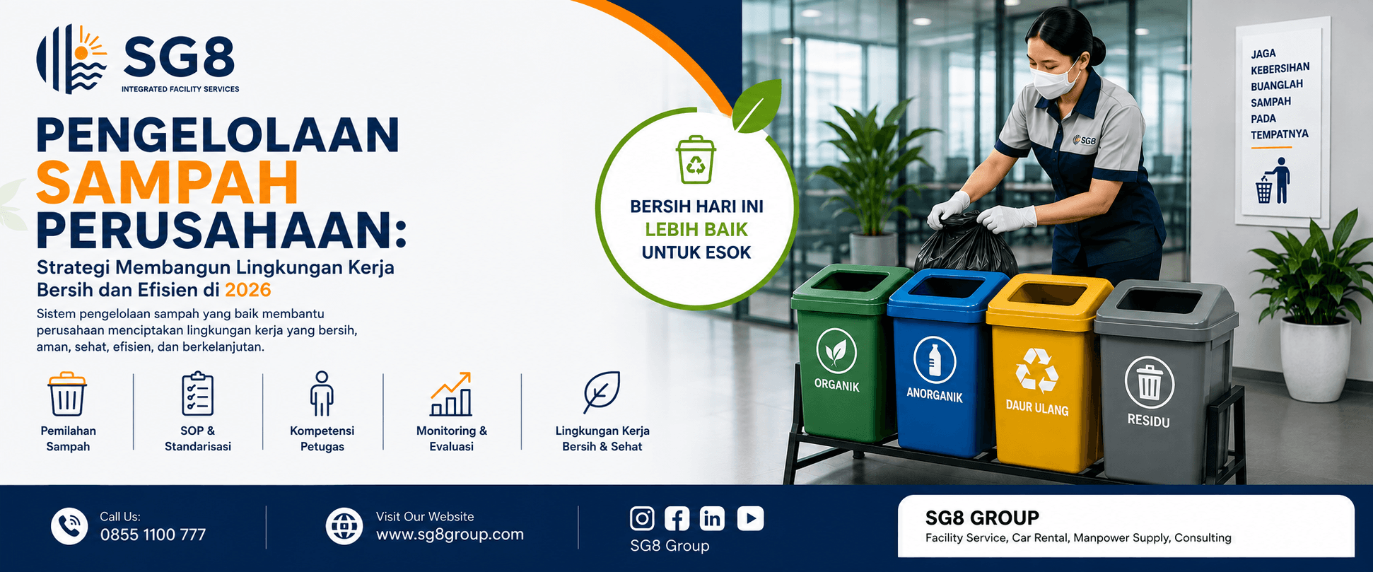 Pengelolaan Sampah Perusahaan: Strategi Membangun Lingkungan Kerja Bersih dan Efisien