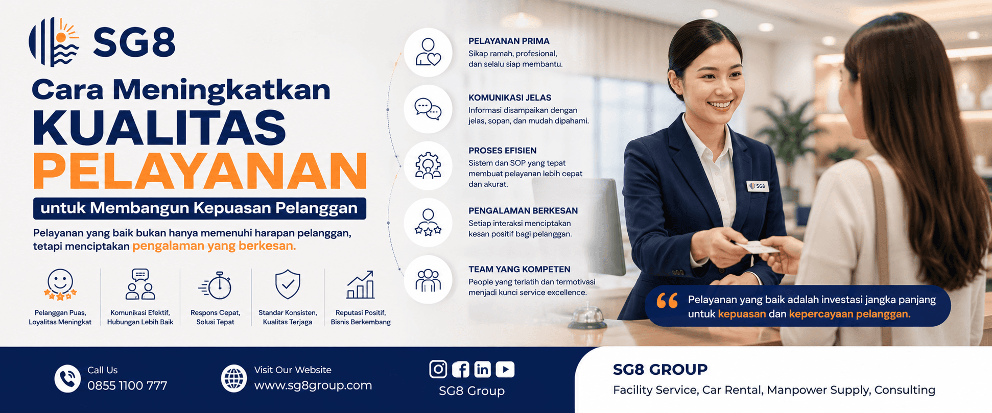 Cara Meningkatkan Kualitas Pelayanan untuk Membangun Kepuasan Pelanggan
