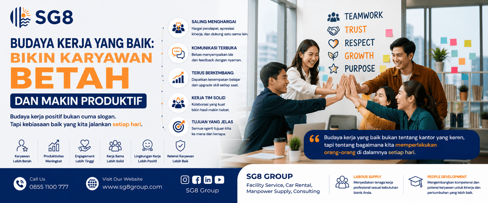 Budaya Kerja yang Baik: Bikin Karyawan Betah dan Makin Produktif